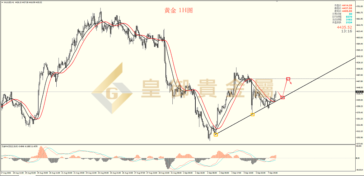 皇御黄金走势图 皇御黄金走势图