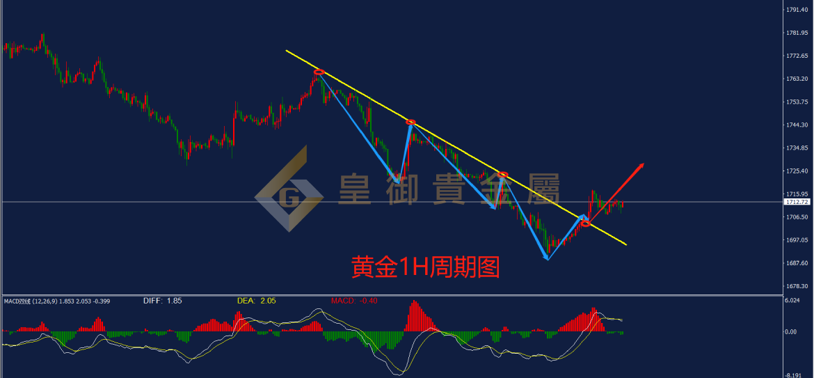 皇御黄金走势图