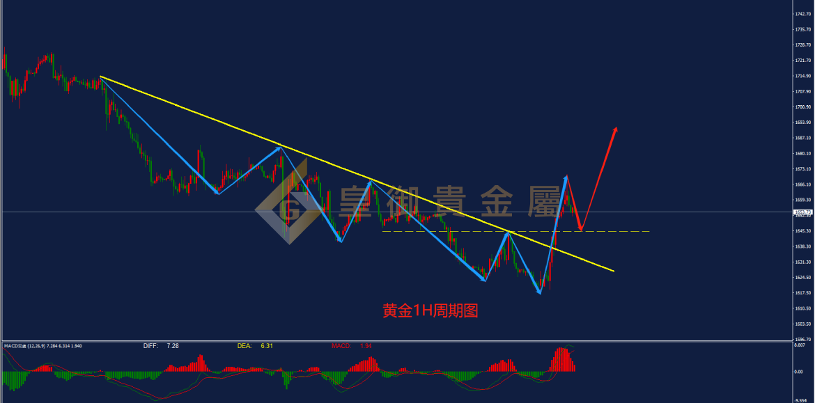 皇御黄金走势图
