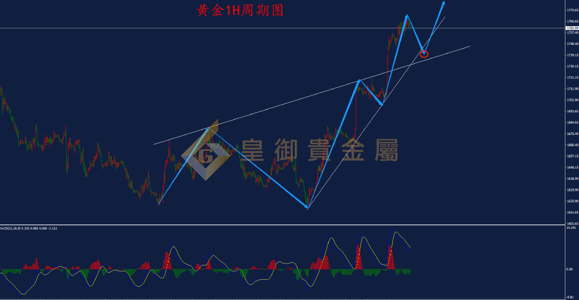 皇御黄金走势图
