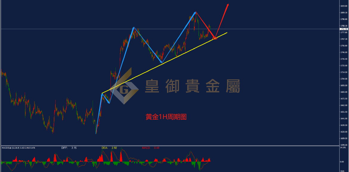 皇御黄金走势图