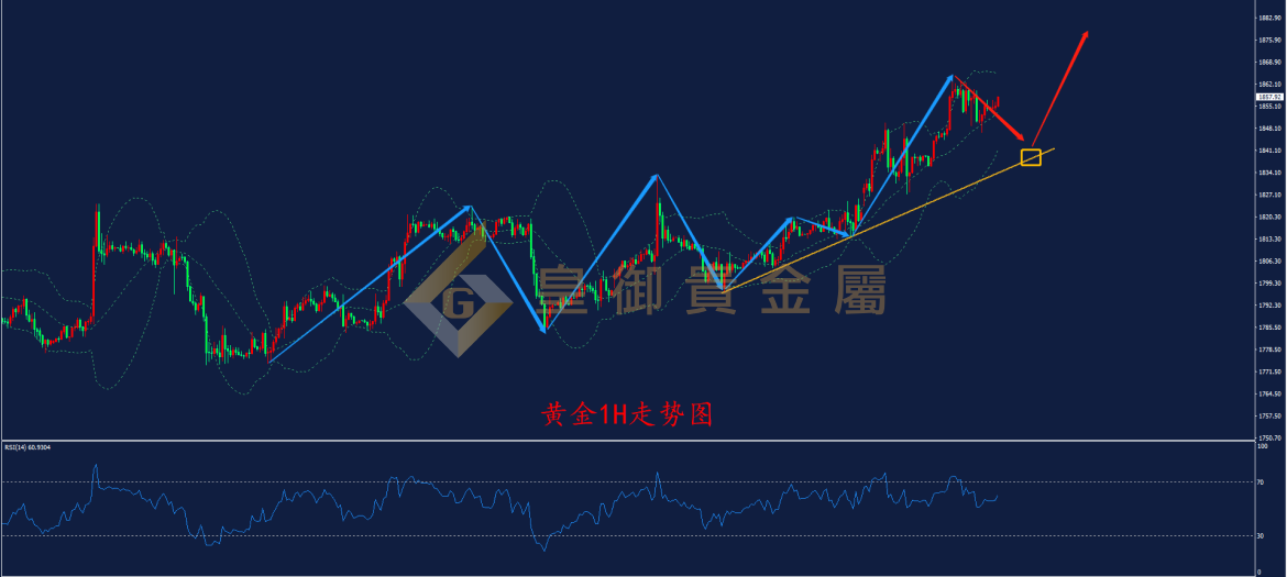 皇御黄金走势图