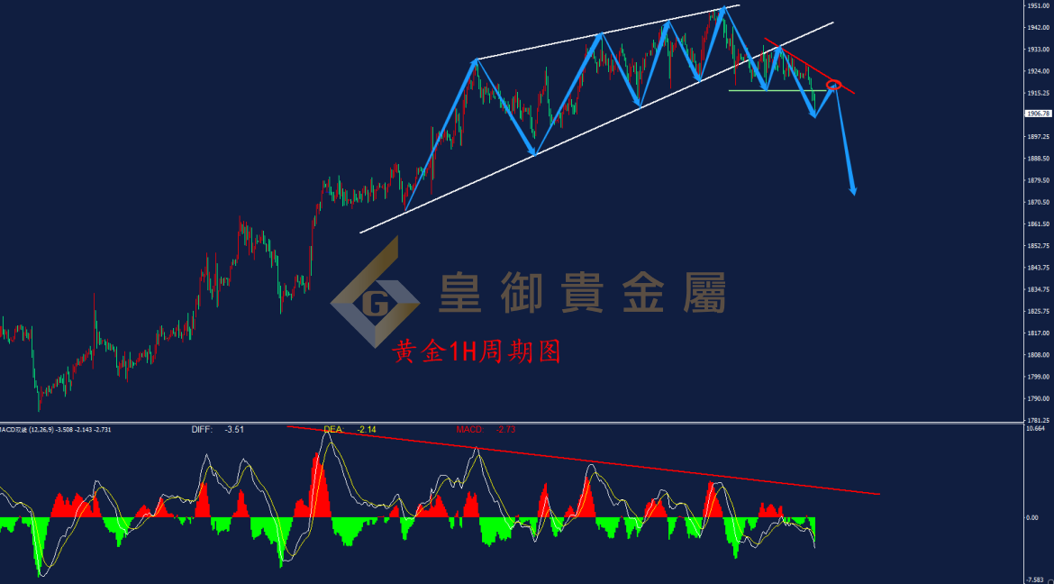 皇御黄金走势图