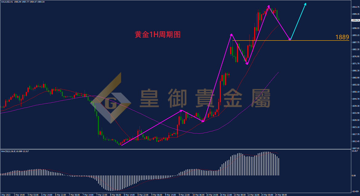 皇御黄金走势图