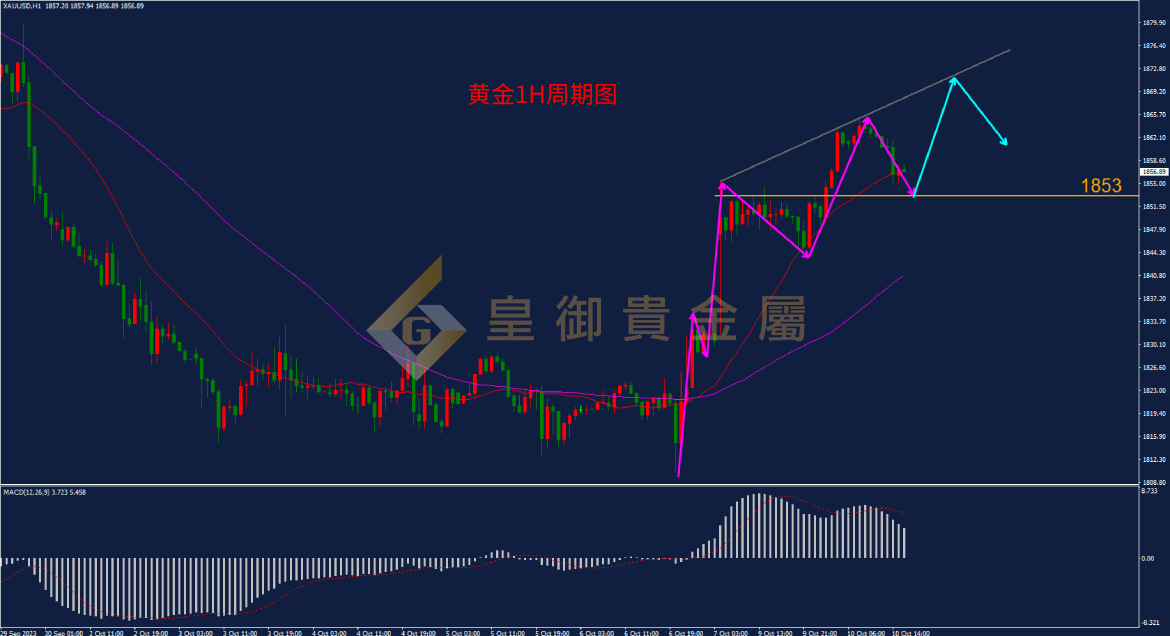 皇御黄金走势图