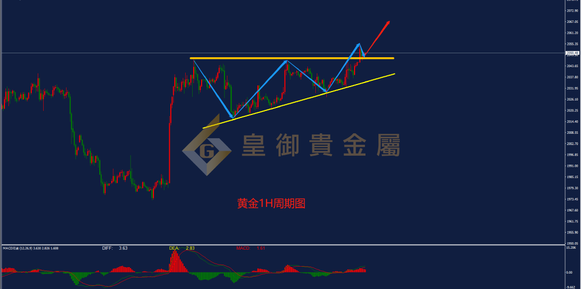 皇御黄金走势图