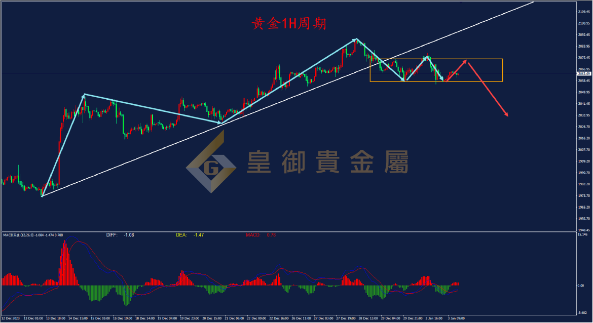 皇御黄金走势图