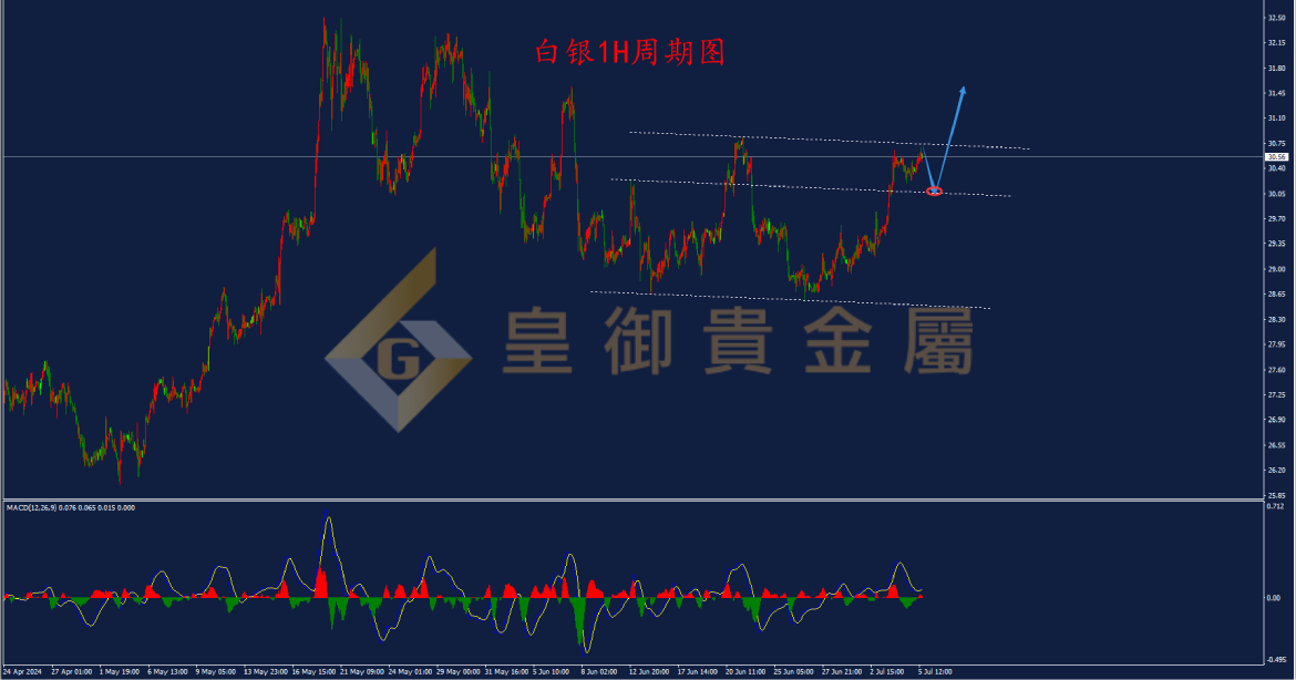 皇御白银走势图