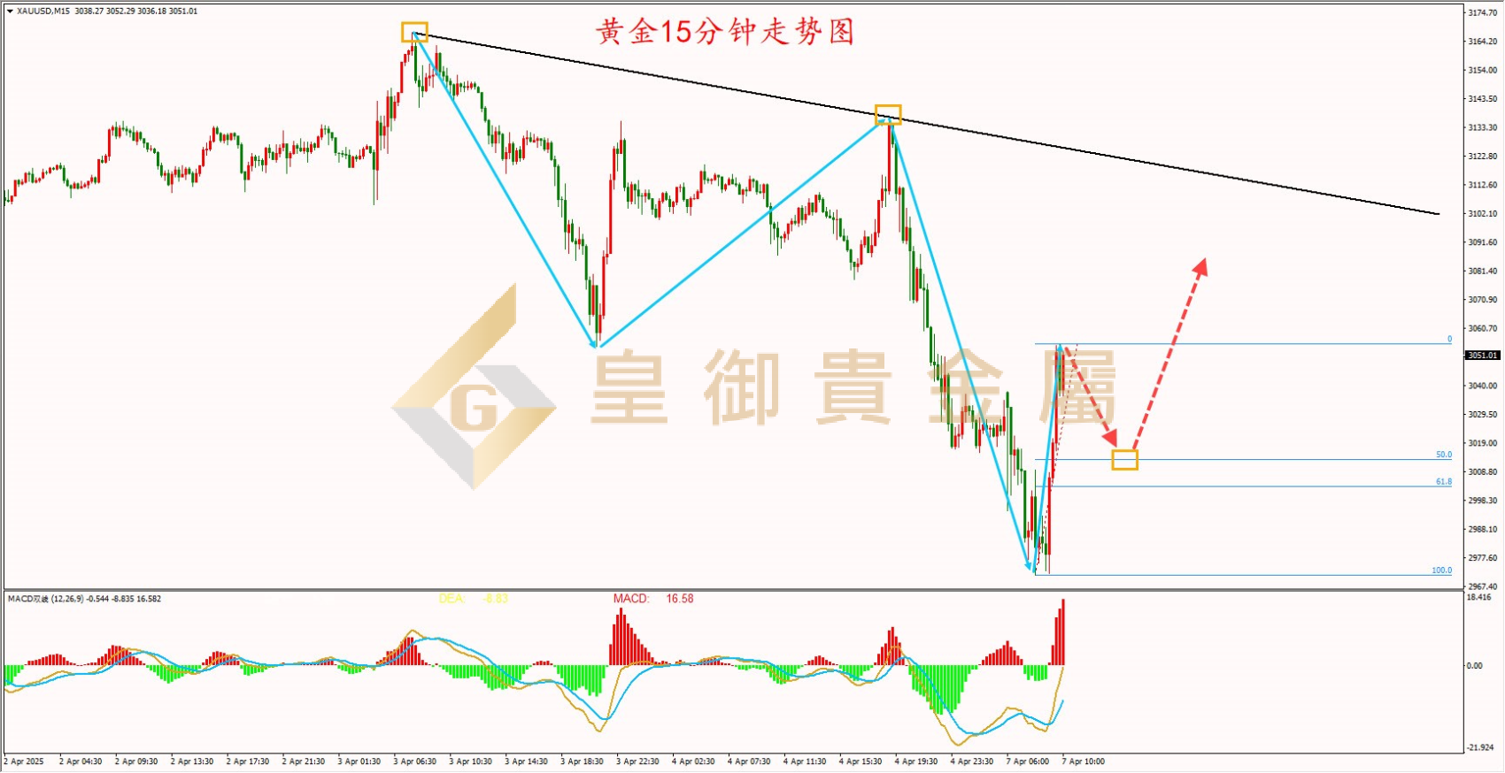 皇御黄金走势图