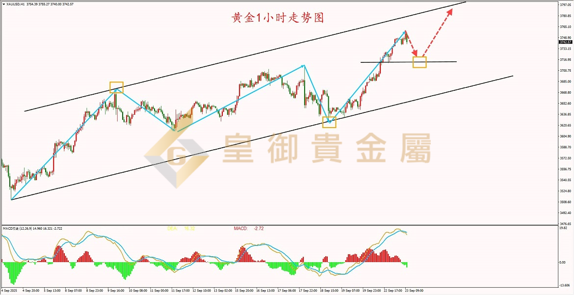 皇御黄金走势图 皇御黄金走势图