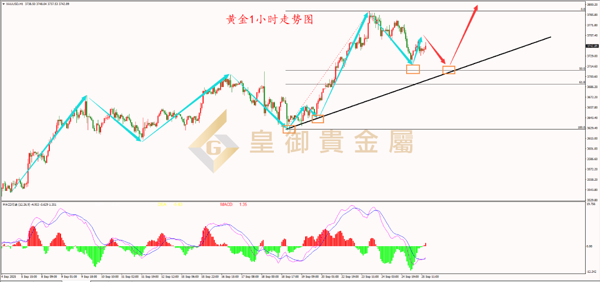 皇御黄金走势图 皇御黄金走势图