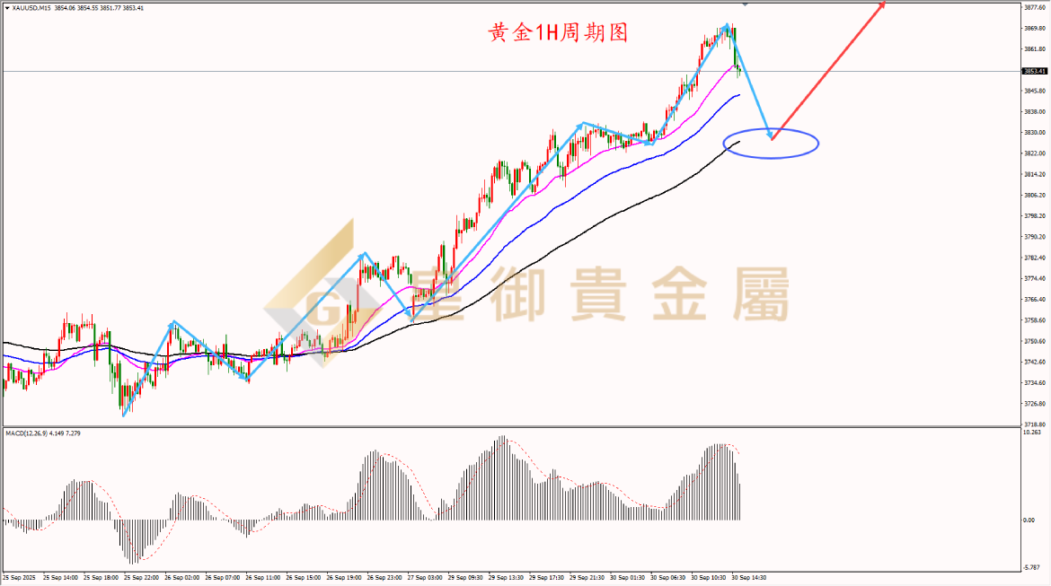 皇御黄金走势图