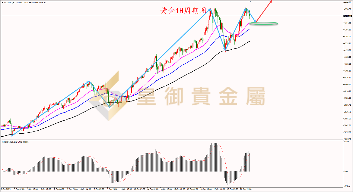 皇御黄金走势图