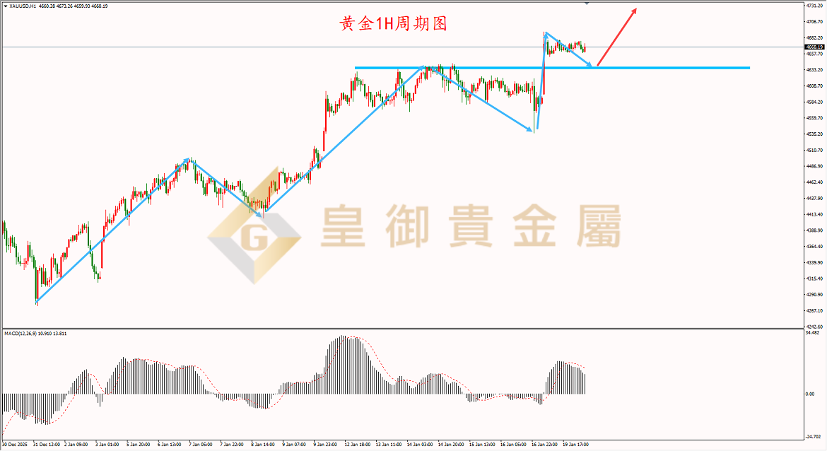 皇御黄金走势图