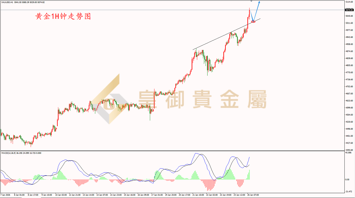 皇御黄金走势图