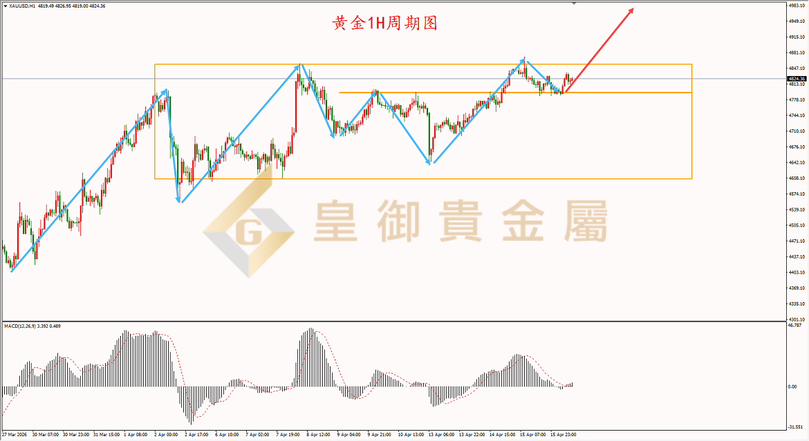 皇御黄金走势图